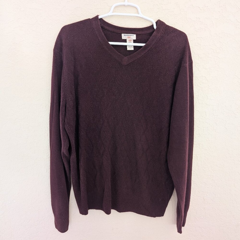 Dockers Mens Pull Over V Neck Sweater Size M NWOT Grandpa
